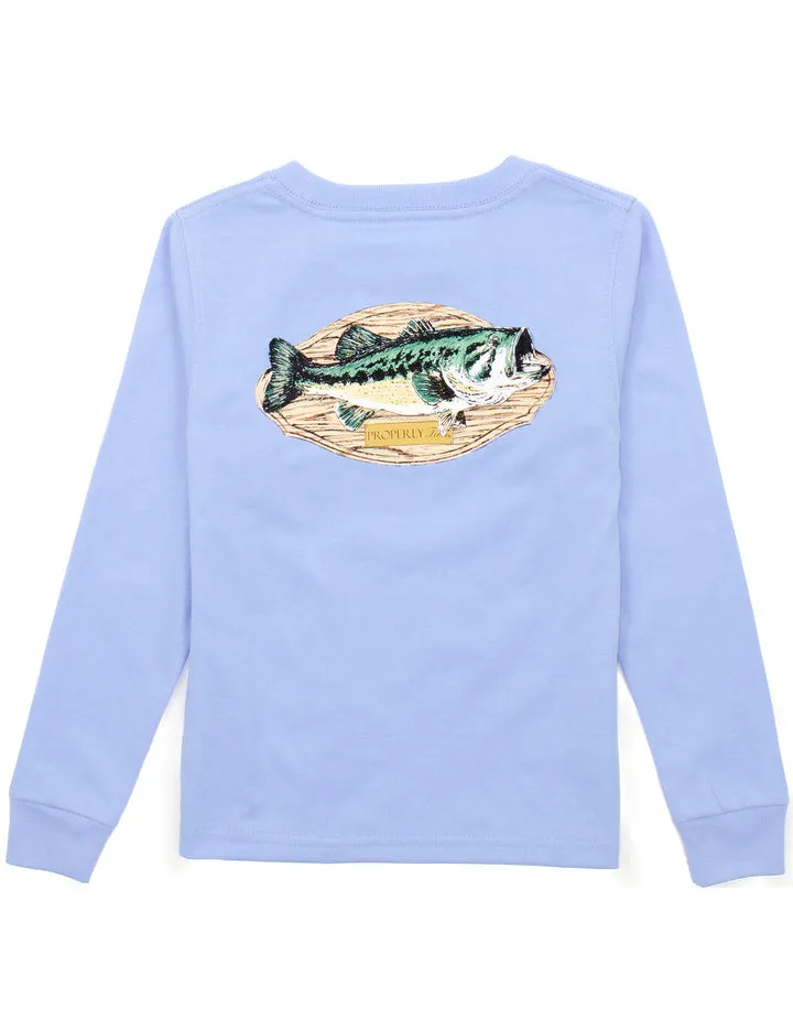 Youth Bass Mount Long Sleeve